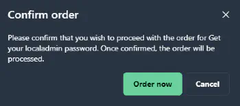 Confirm Request