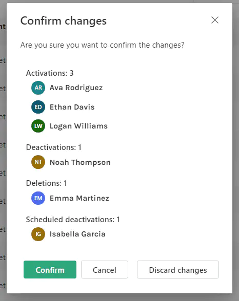 Review Completion Confirmation