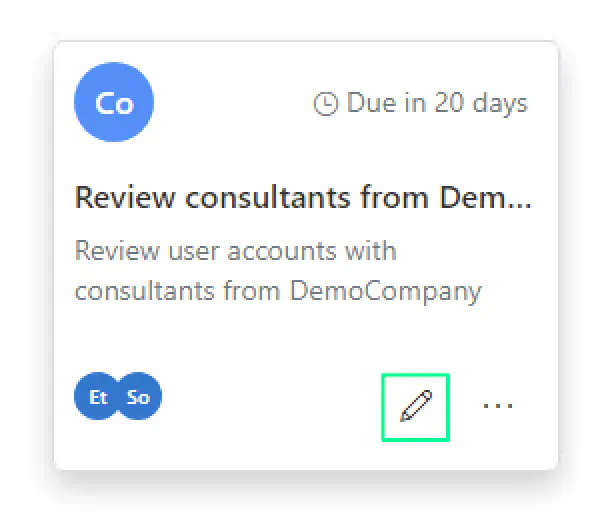 Editing a Review