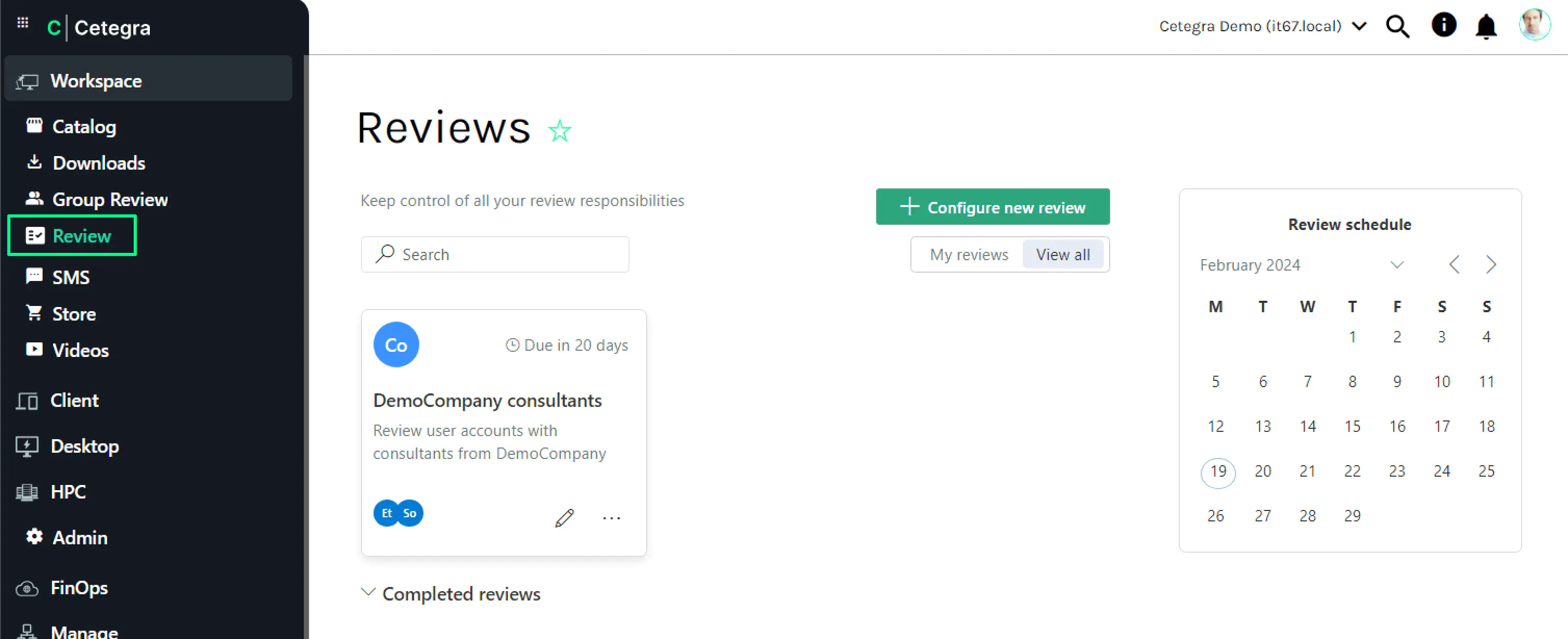 Overview of the Review Module