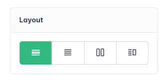 Screenshot: Spacious form with centered images