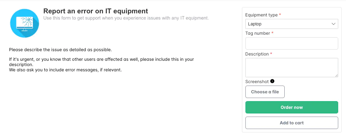 Screenshot: Alternate compact layout